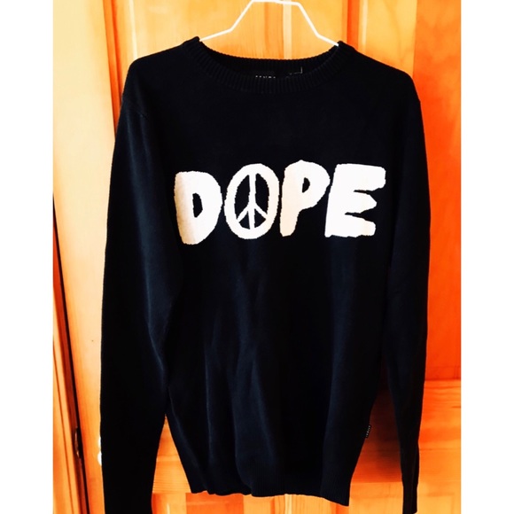DOPE Sweater in Black — Medium - Picture 3 of 3